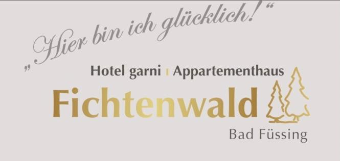 Hotel Garni&Appartementhaus Fichtenwald Bad Füssing Exterior foto